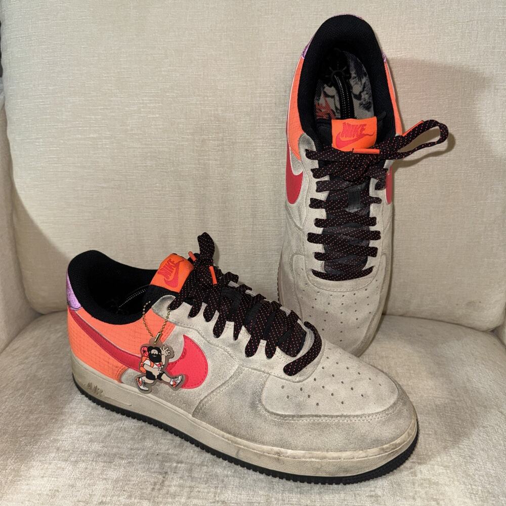 Nike Air Force 1 ‘07 LV8 ACG Light Orewood Crimson CD0887 100 Men’s Size 11.5